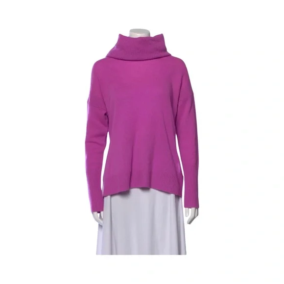 DIANE VON FURSTENBERG Cashmere Turtleneck Sweater - Picture 1 of 10